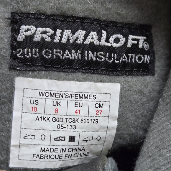 The North Face Women Janey Cold Weather Boots Size 10 - Picture 9 of 9